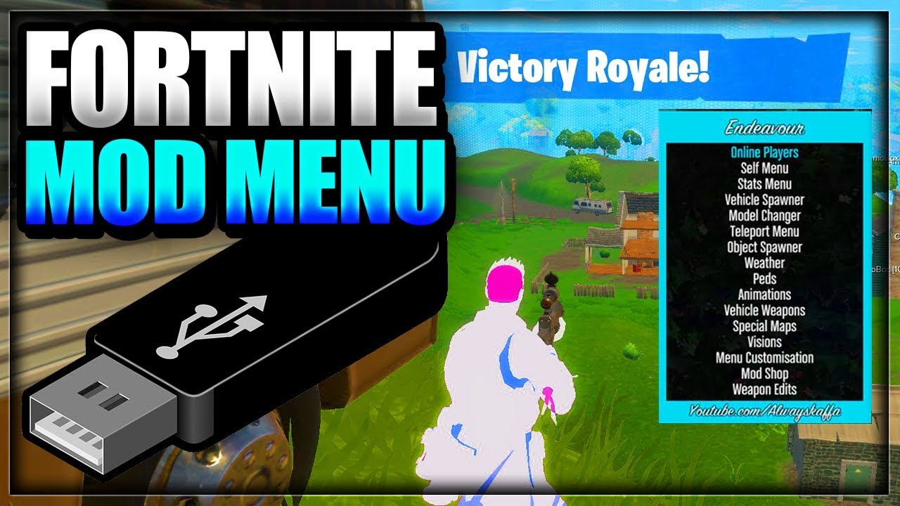 how to get mod menu on fortnite pc